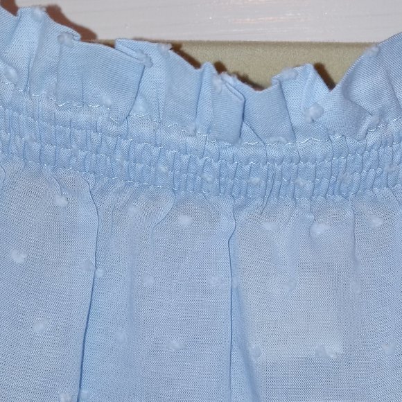 H&M Lightweight Cotton Swiss Dot Blouse - Picture 3 of 8